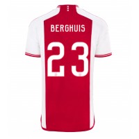 Dres Ajax Steven Berghuis #23 Domáci 2023-24 Krátky Rukáv